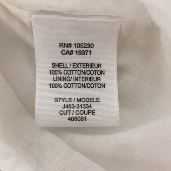 Joie Soleil White Boho Eyelet Lace Sleeveless Mini Dress | Size XS - Picture 11 of 11